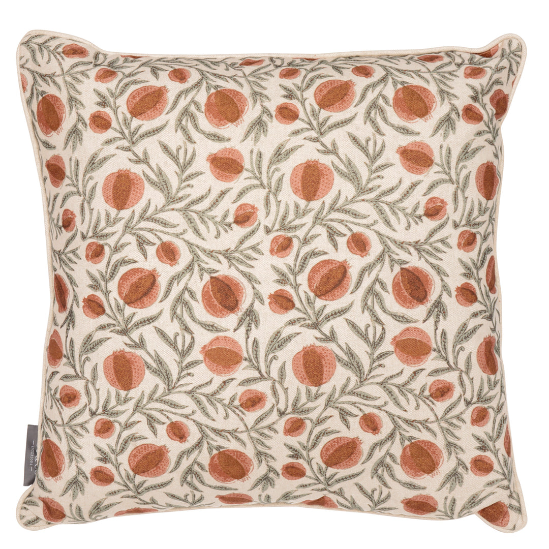 Pomegranate Salmon 50x50cm Cushion
