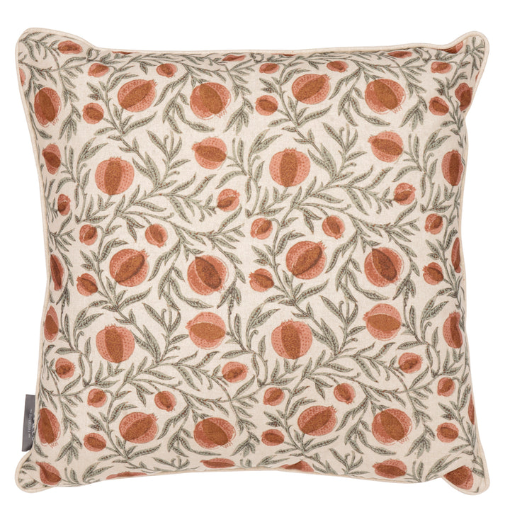 Pomegranate Salmon 50x50cm Cushion