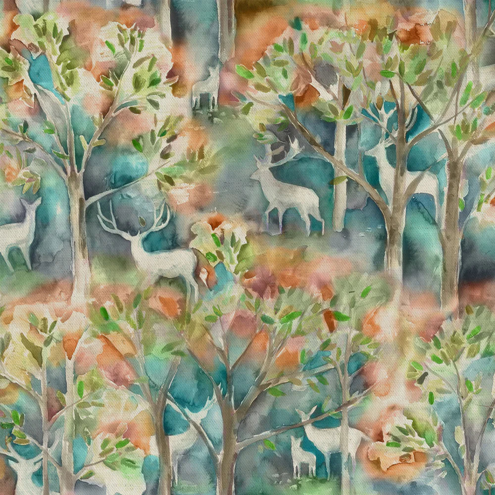 Voyage Seneca Forest Autumn Fabric