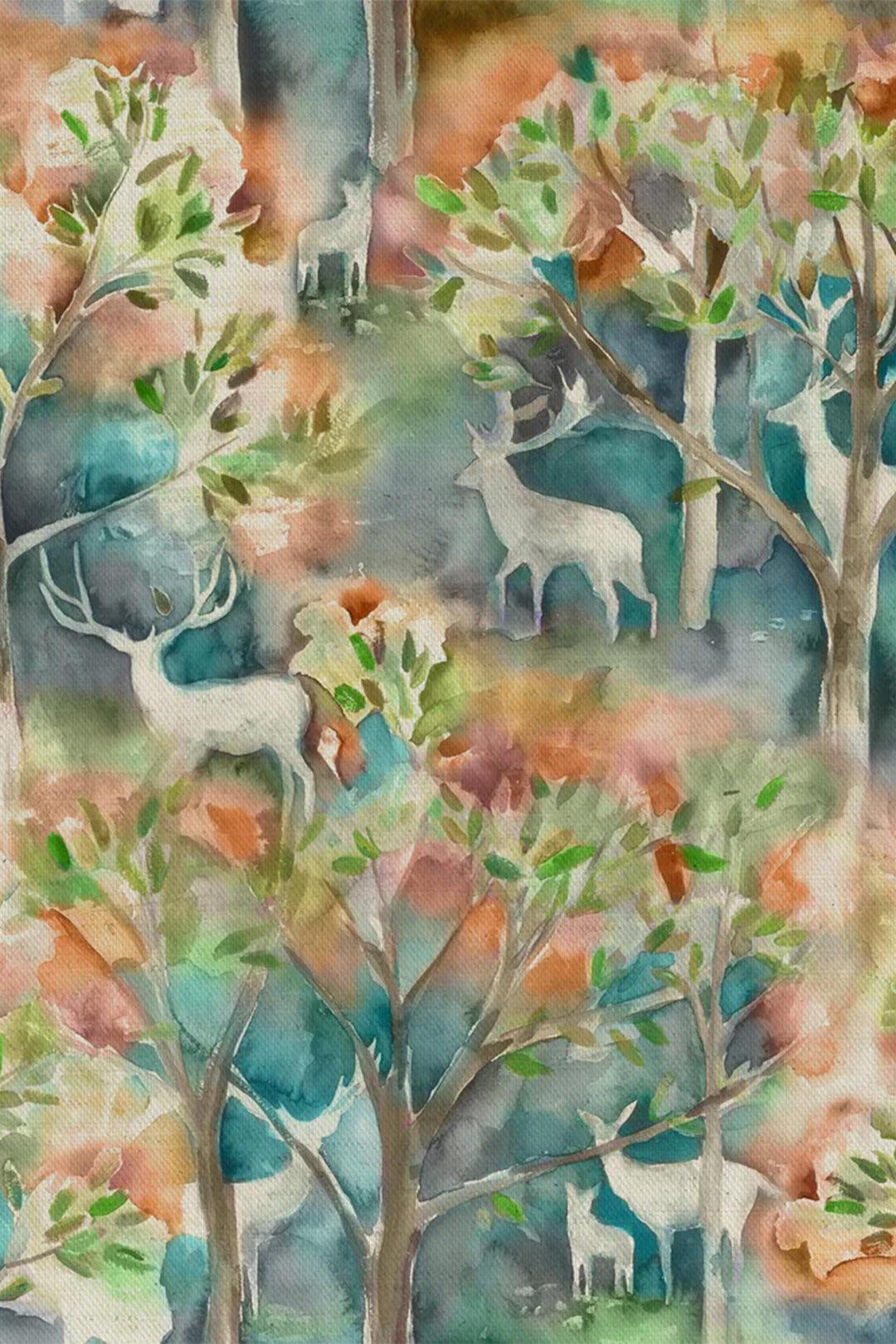 Voyage Seneca Forest Autumn Fabric