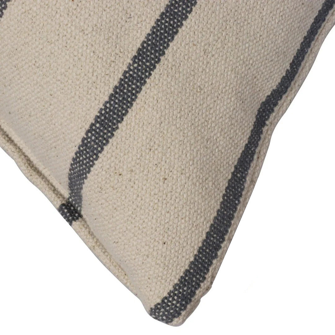 Austin Stripe Grey Cushion