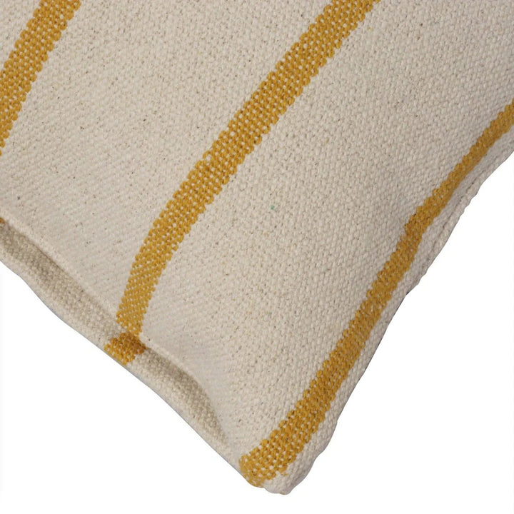 Austin Stripe Mustard Cushion