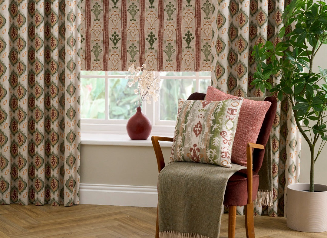 Chess Designs Bukari Earth Fabric