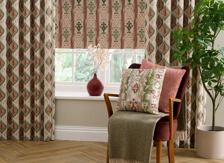 Chess Designs Bukari Earth Fabric