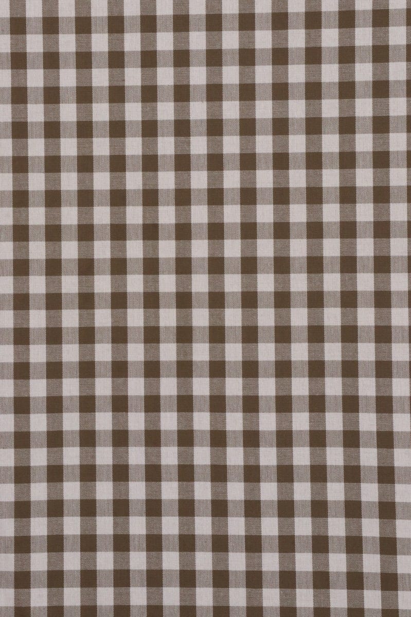 Ginghem Pattern Gingham Check Fabric - Brown – Foy & Co Interiors