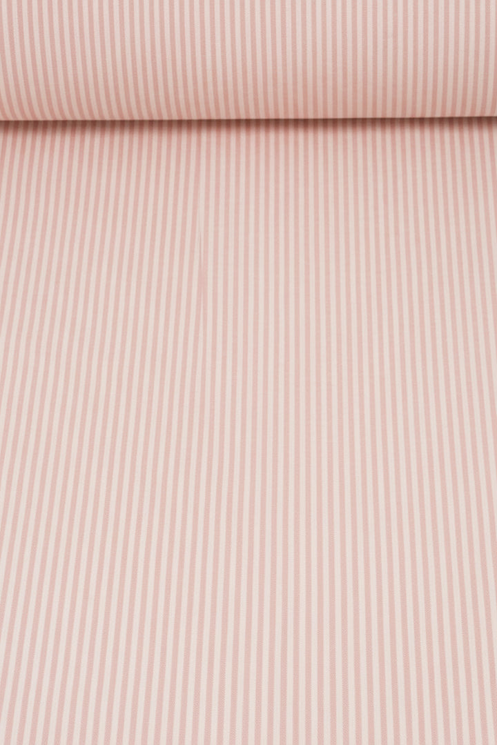 Cottage Stripe Blush Fabric