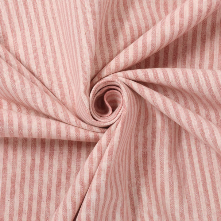 Cottage Stripe Blush Fabric