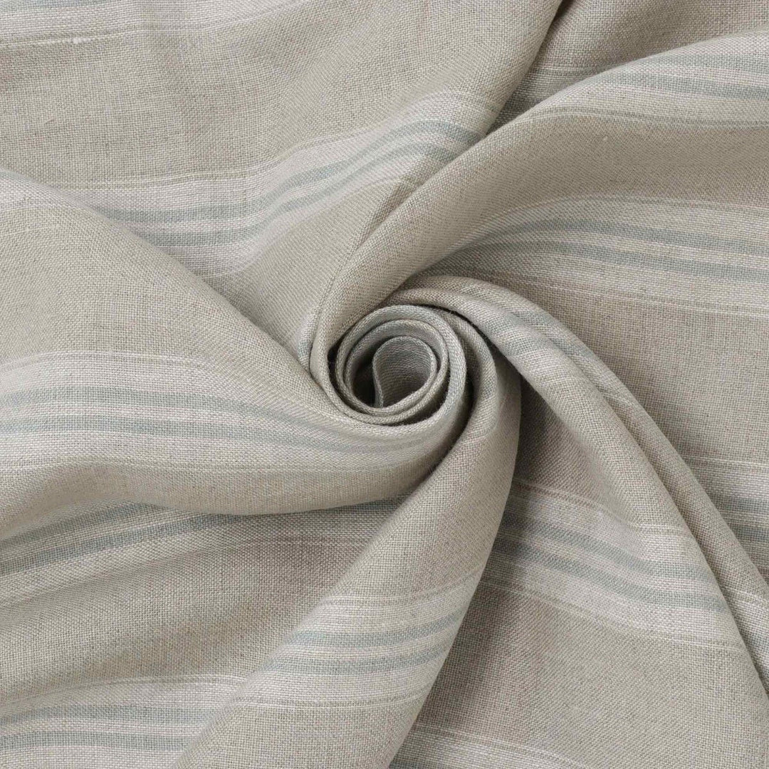 Oslo Stripe Duck Egg Fabric
