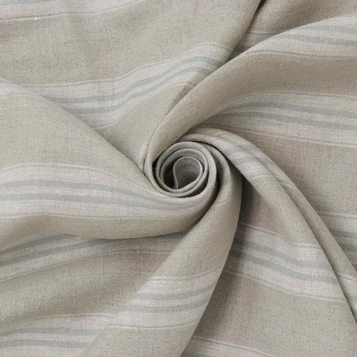 Oslo Stripe Duck Egg Fabric