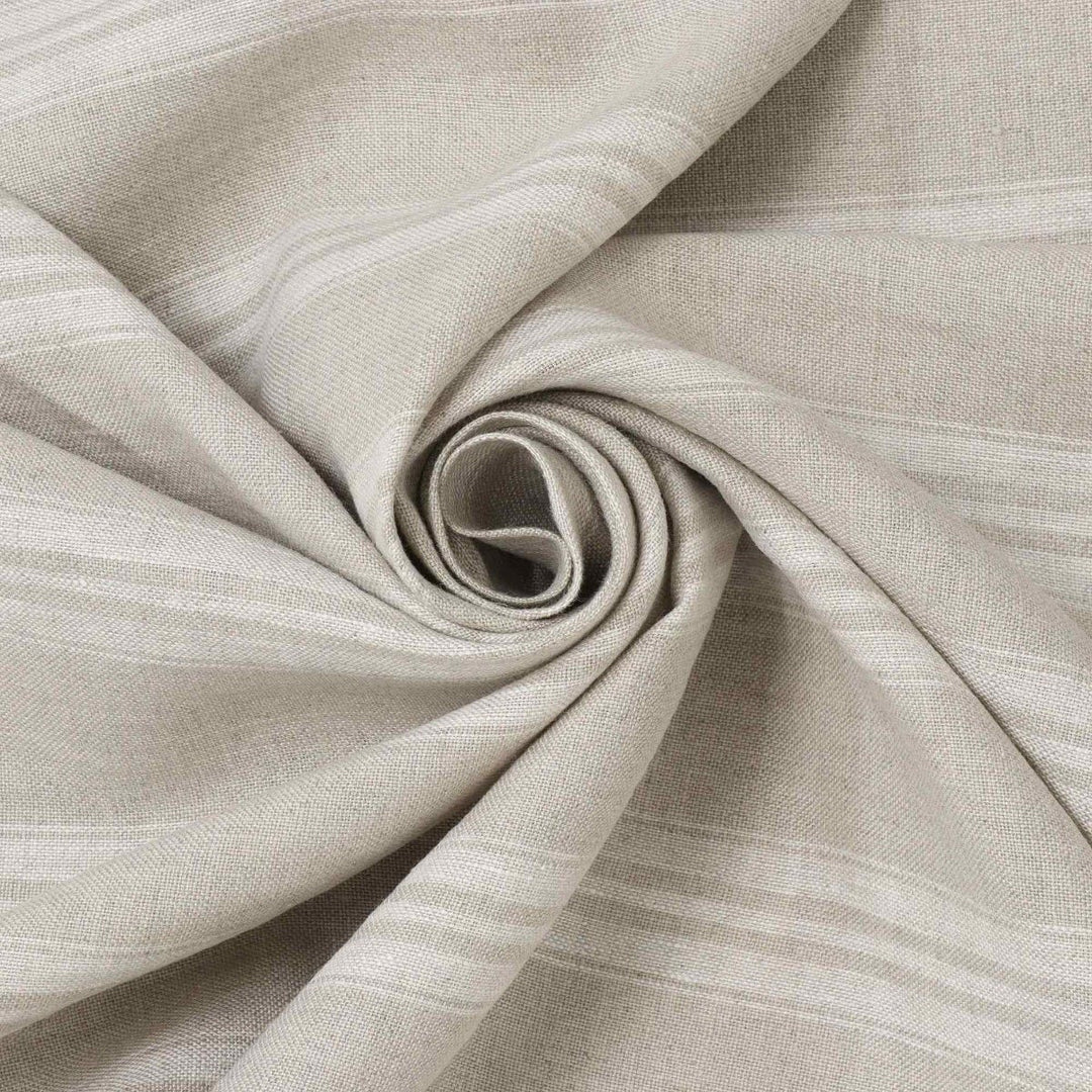 Oslo Stripe Natural Fabric