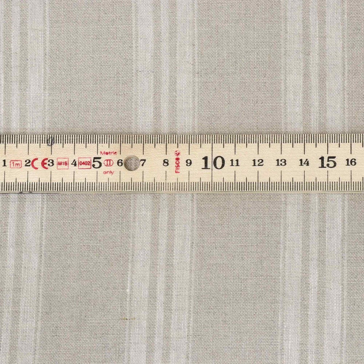 Oslo Stripe Natural Fabric