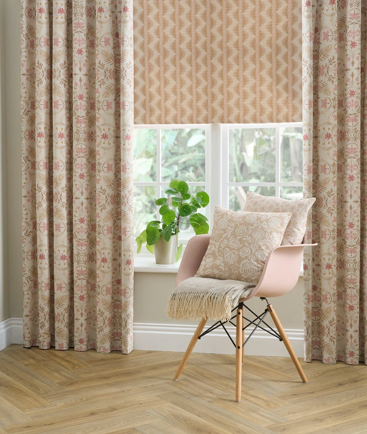 Chess Designs Tempo Latte Fabric